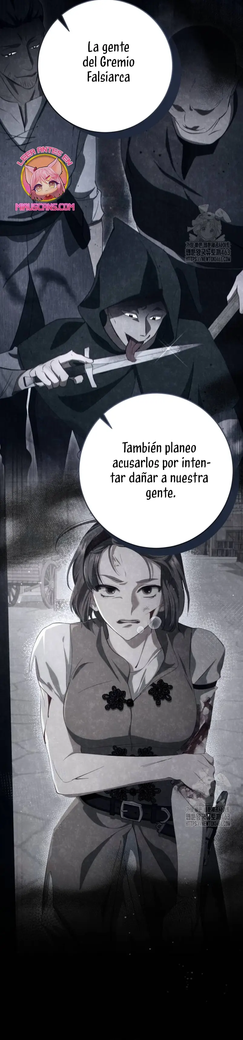 Detrás de la sonrisa de la reina superviviente capítulo 36, página 28