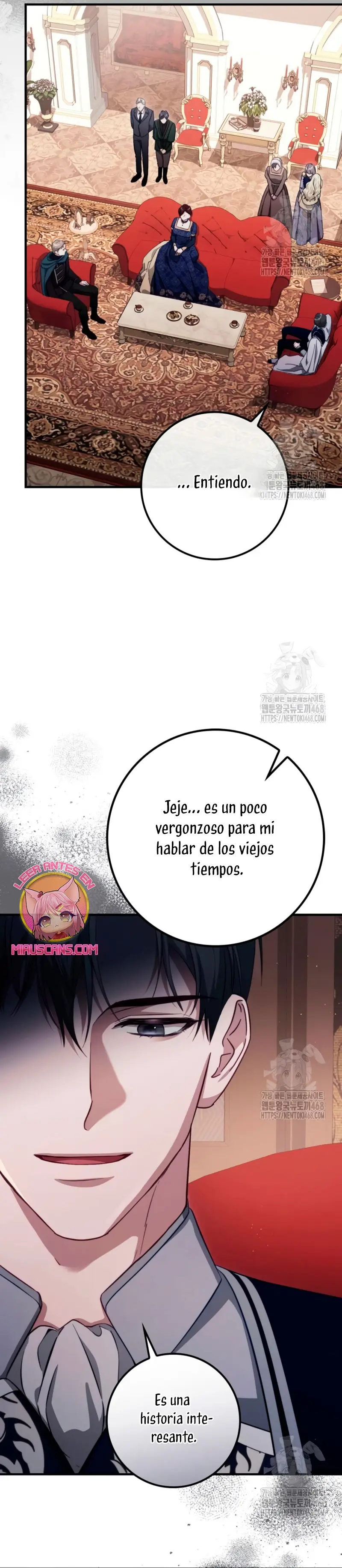 Detrás de la sonrisa de la reina superviviente capítulo 45, página 8