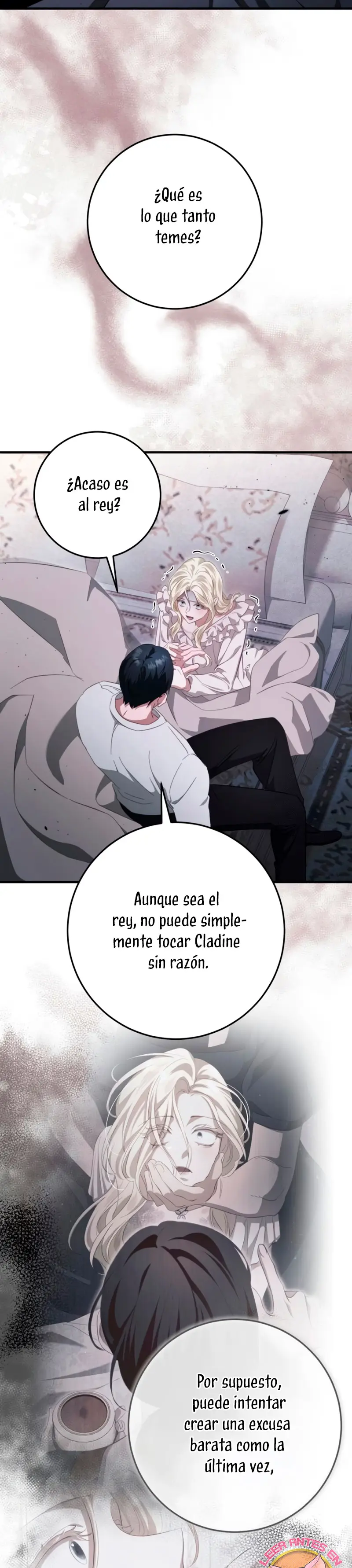 Detrás de la sonrisa de la reina superviviente capítulo 46, página 4