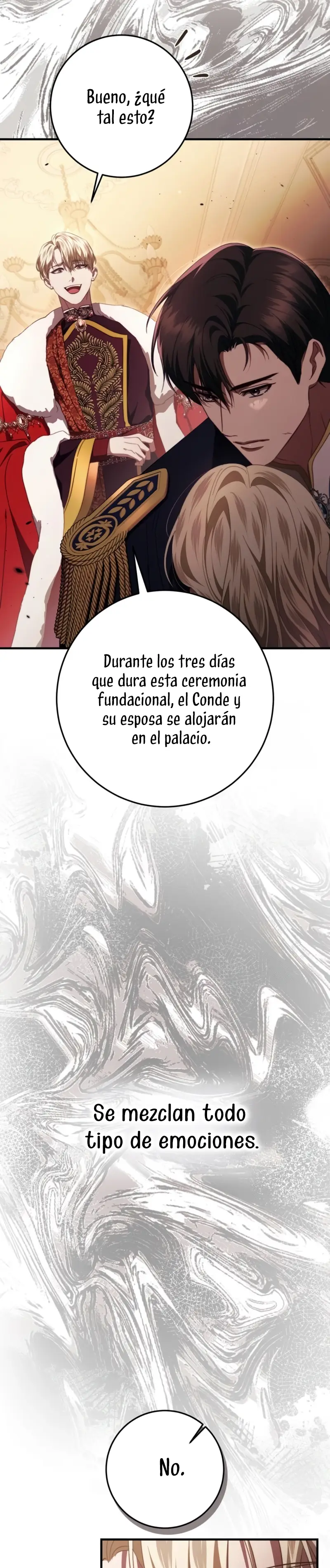 Detrás de la sonrisa de la reina superviviente capítulo 49, página 35