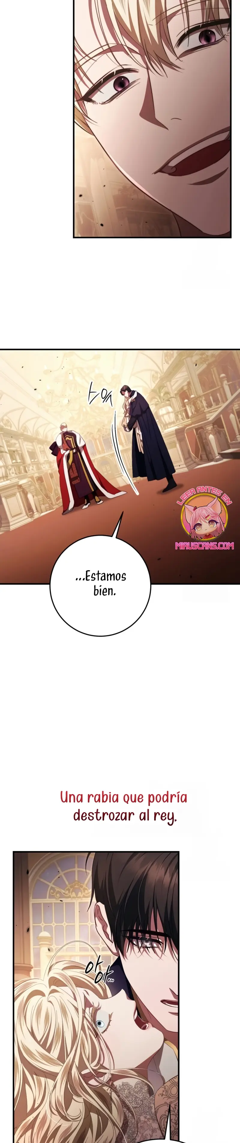 Detrás de la sonrisa de la reina superviviente capítulo 49, página 36