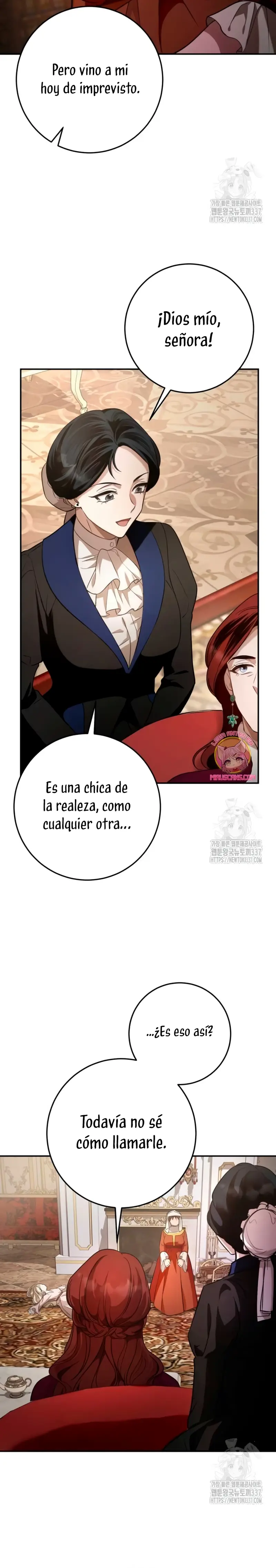 Detrás de la sonrisa de la reina superviviente capítulo 5, página 31