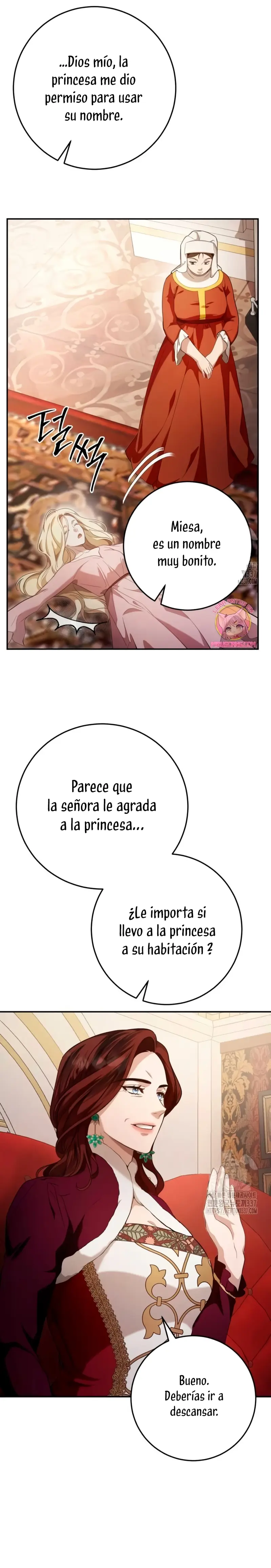 Detrás de la sonrisa de la reina superviviente capítulo 5, página 36