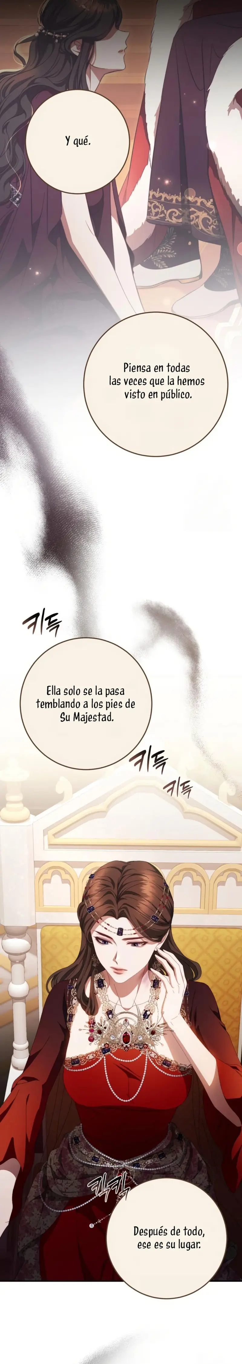 Detrás de la sonrisa de la reina superviviente capítulo 54, página 7