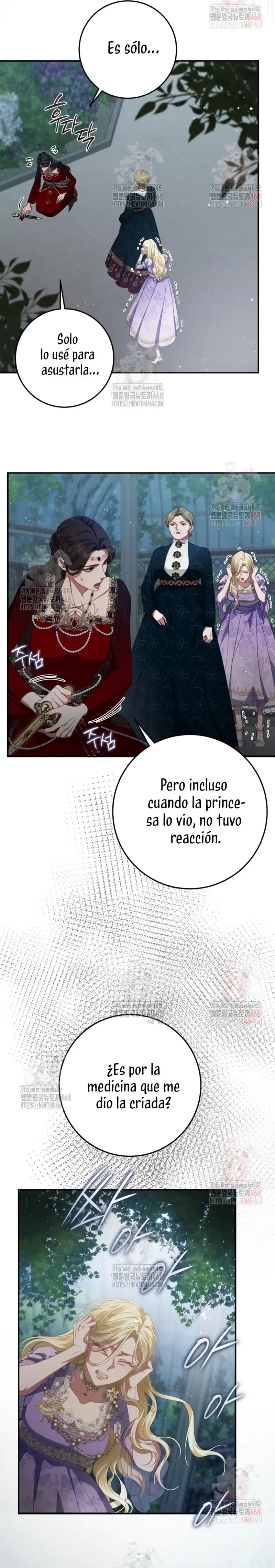 Detrás de la sonrisa de la reina superviviente capítulo 56, página 5