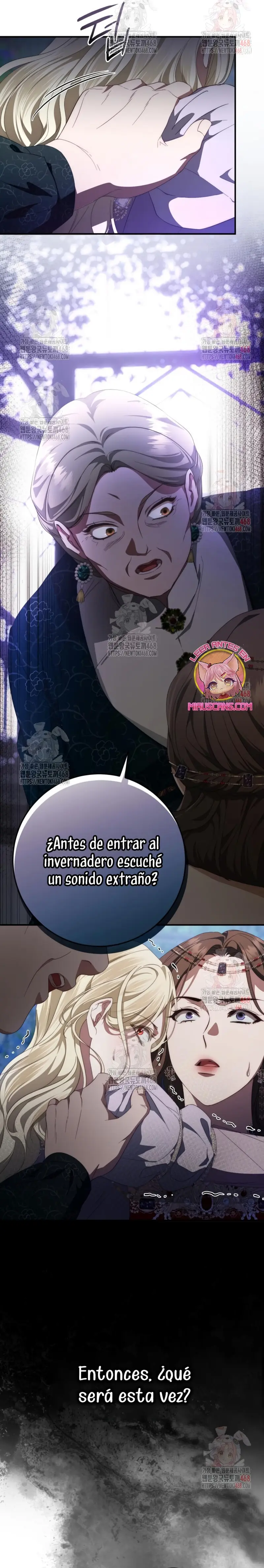 Detrás de la sonrisa de la reina superviviente capítulo 56, página 18