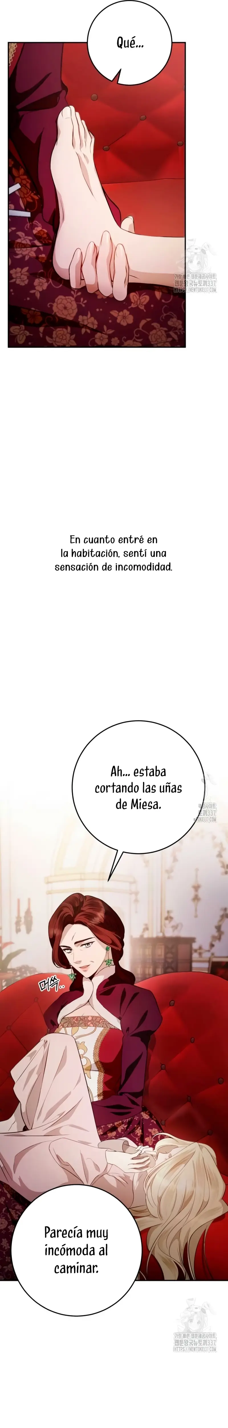 Detrás de la sonrisa de la reina superviviente capítulo 6, página 20