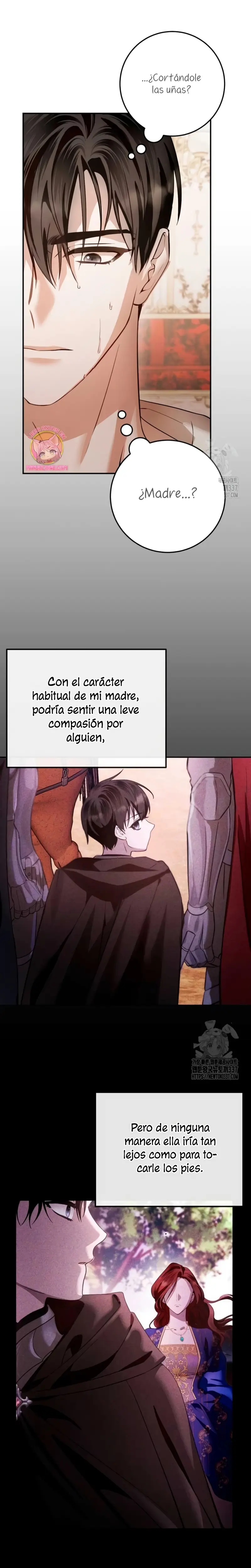 Detrás de la sonrisa de la reina superviviente capítulo 6, página 21