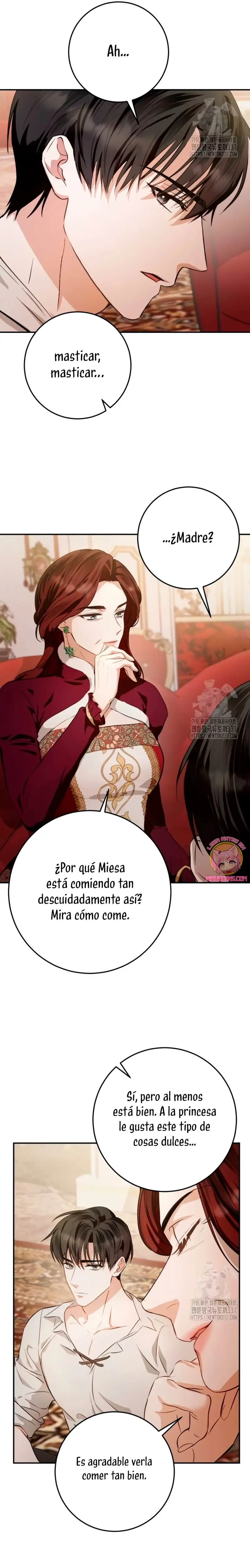 Detrás de la sonrisa de la reina superviviente capítulo 6, página 32