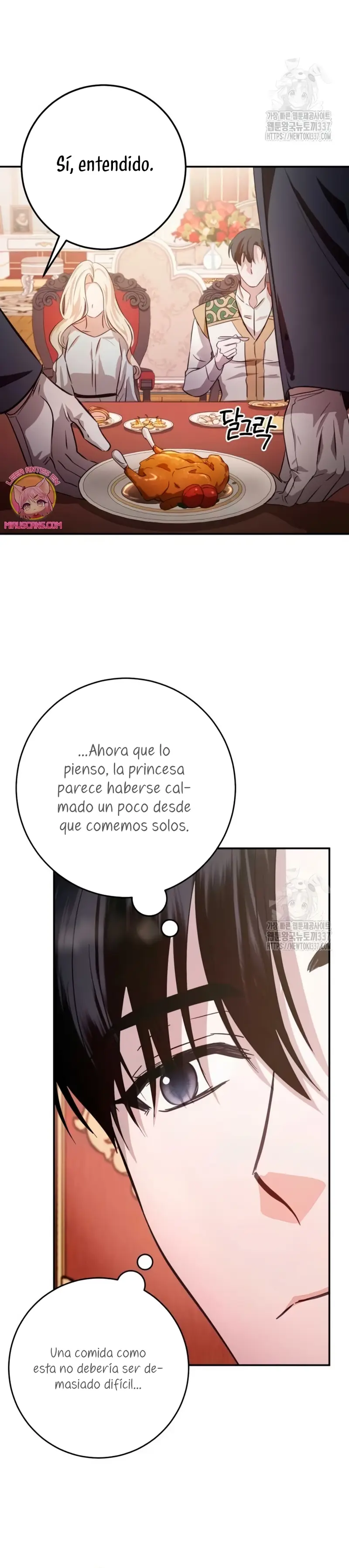 Detrás de la sonrisa de la reina superviviente capítulo 6, página 36