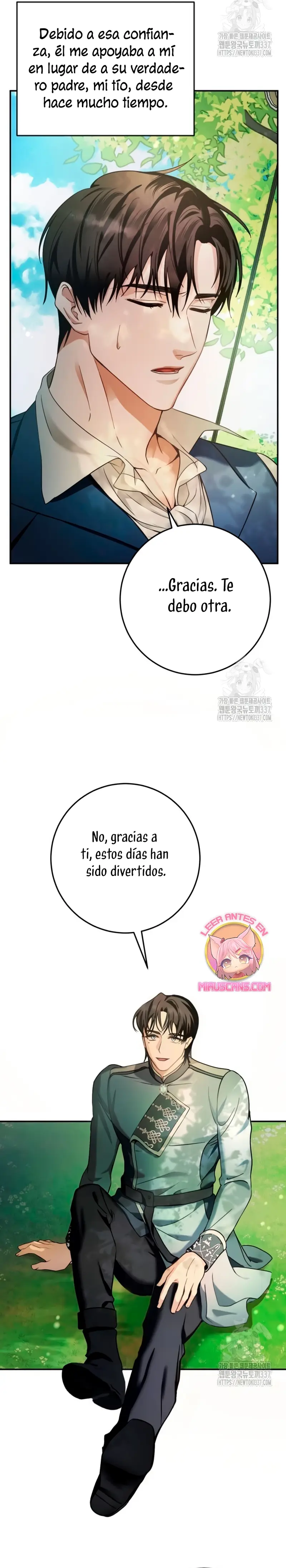 Detrás de la sonrisa de la reina superviviente capítulo 9, página 8