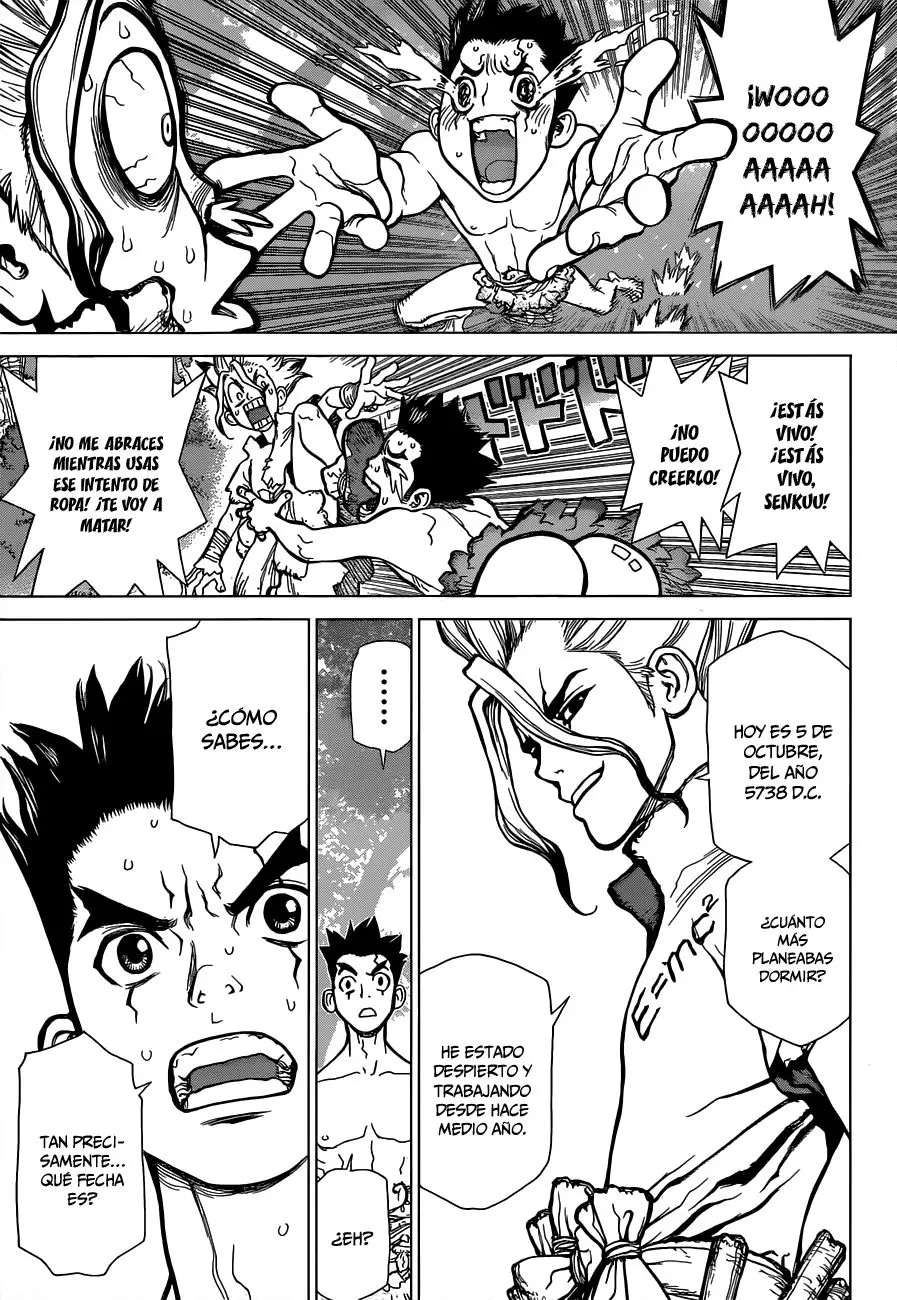 Dr. Stone capítulo 1, página 40