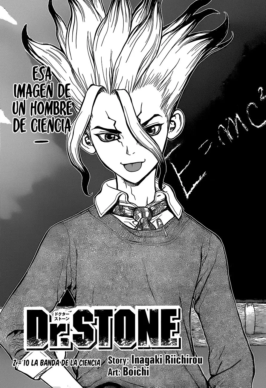 Dr. Stone capítulo 10, página 1
