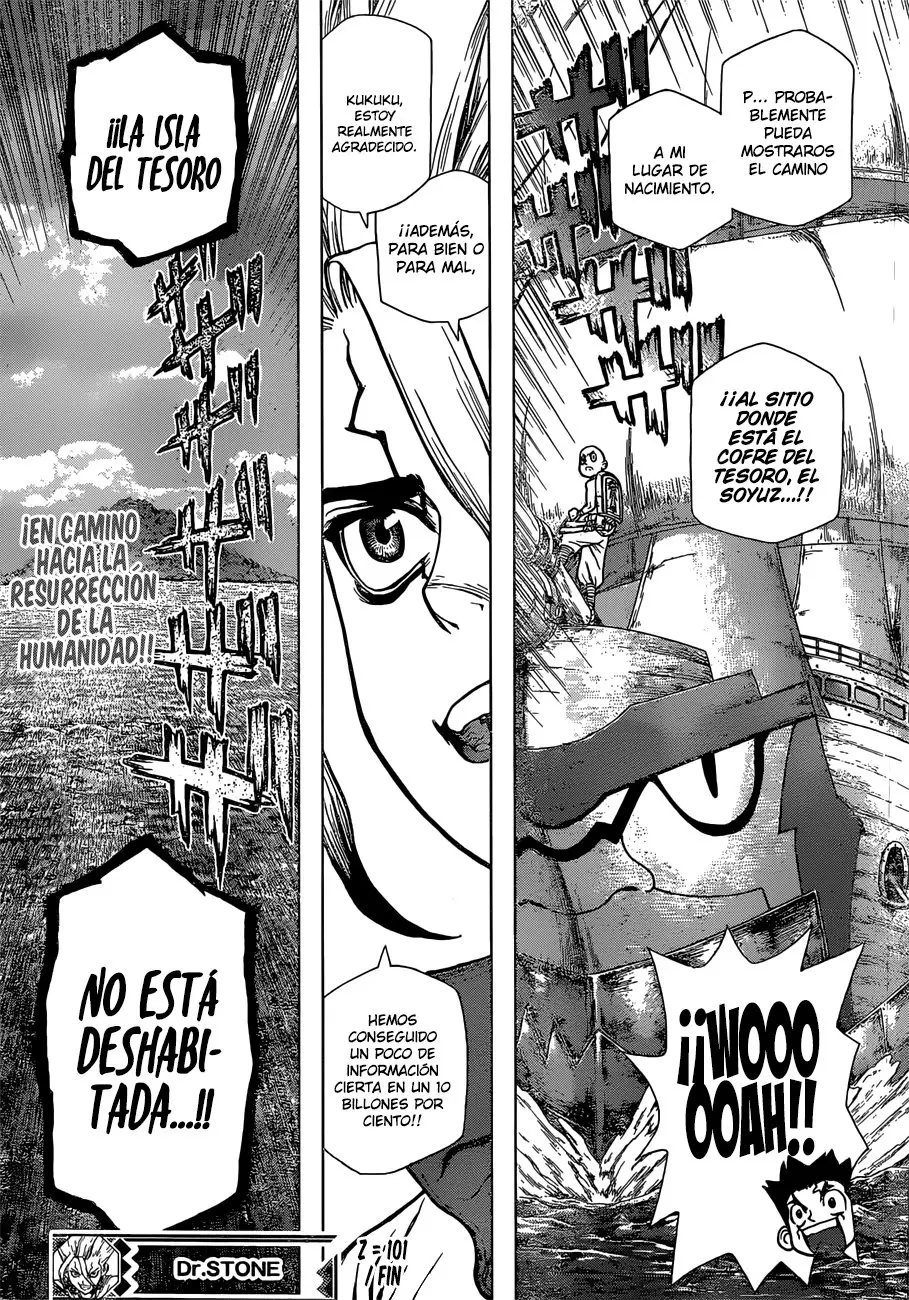 Dr. Stone capítulo 101, página 16