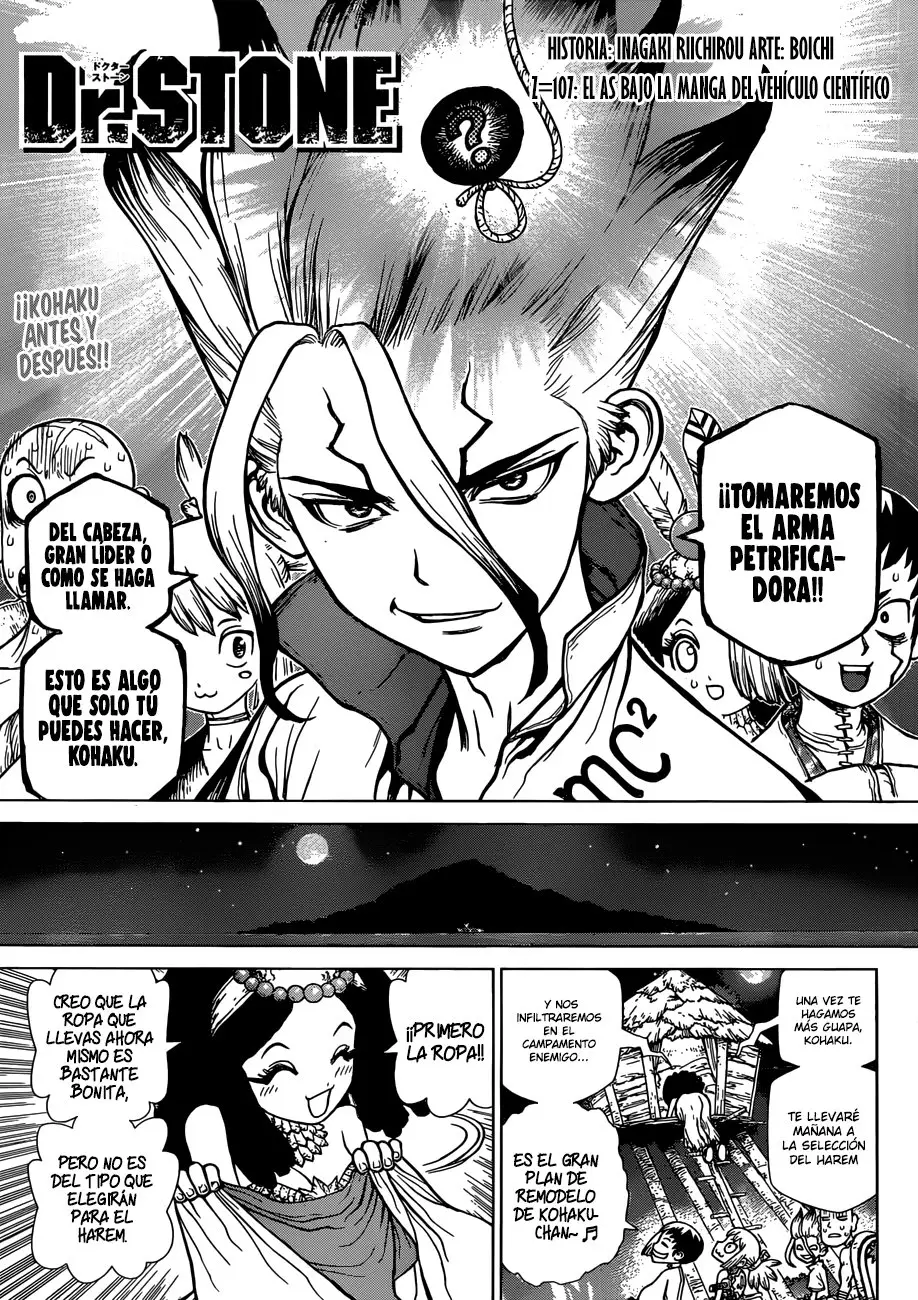 Dr. Stone capítulo 107, página 4