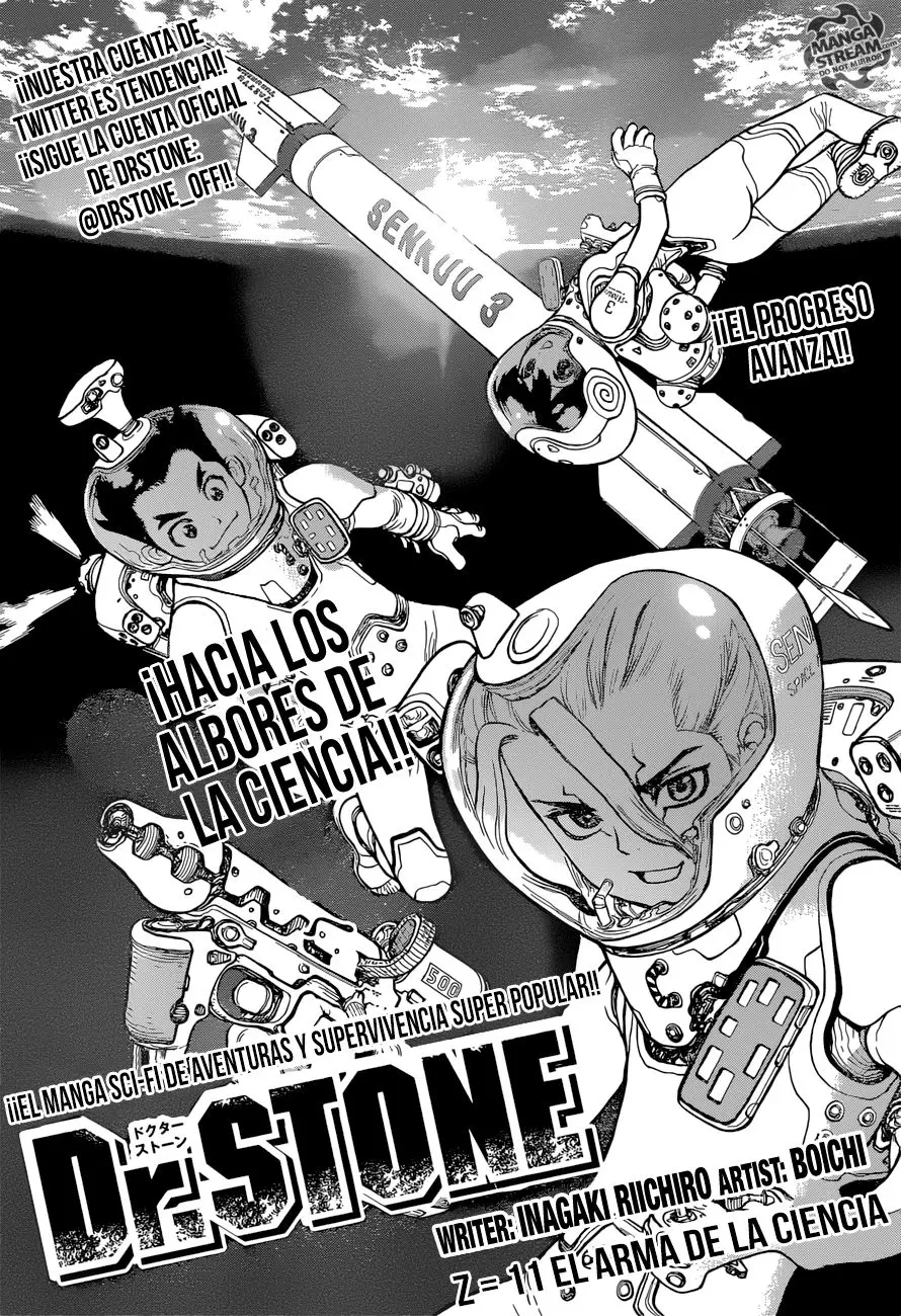 Dr. Stone capítulo 11, página 1