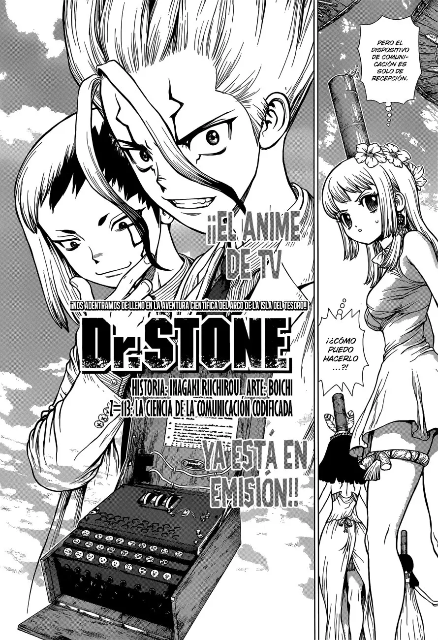Dr. Stone capítulo 113, página 5