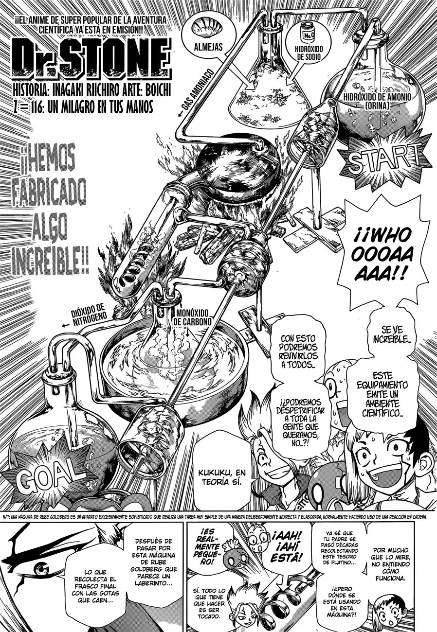 Dr. Stone capítulo 116, página 4