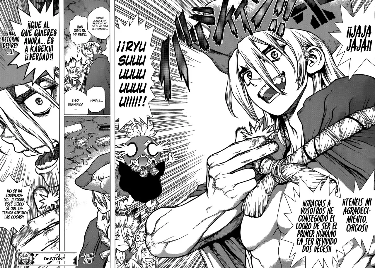 Dr. Stone capítulo 116, página 20