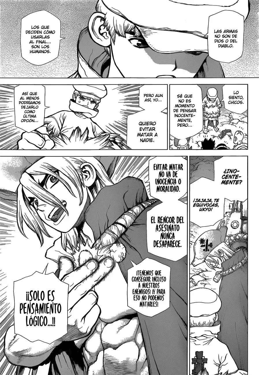 Dr. Stone capítulo 124, página 13