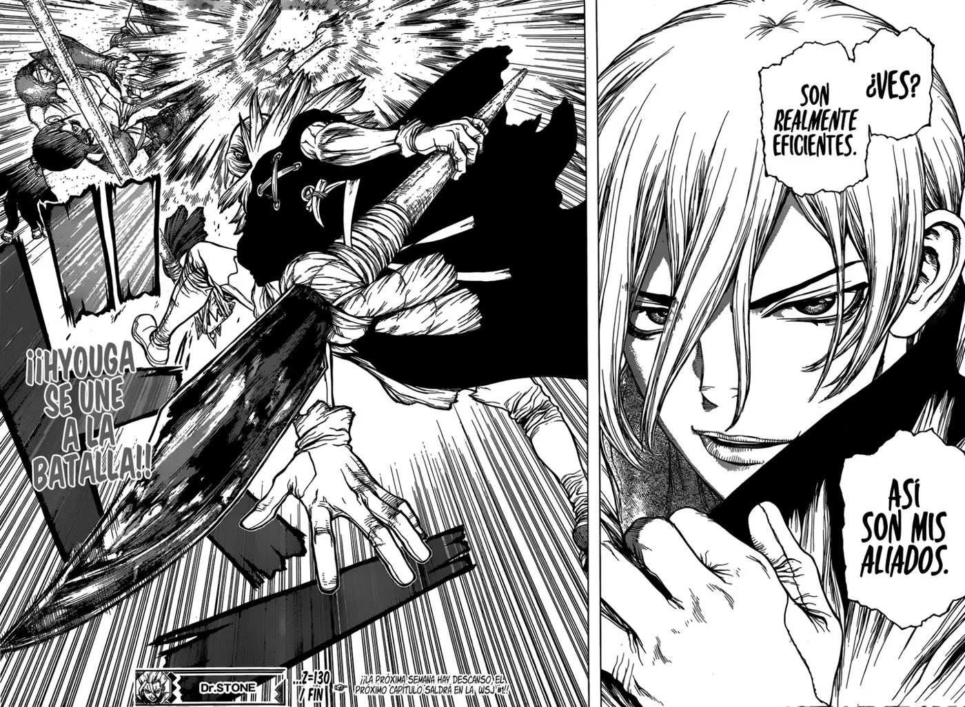 Dr. Stone capítulo 130, página 22