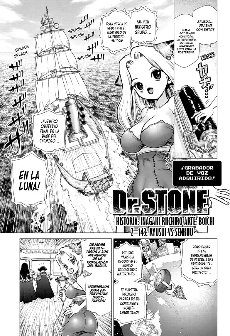 Dr. Stone capítulo 143, página 3