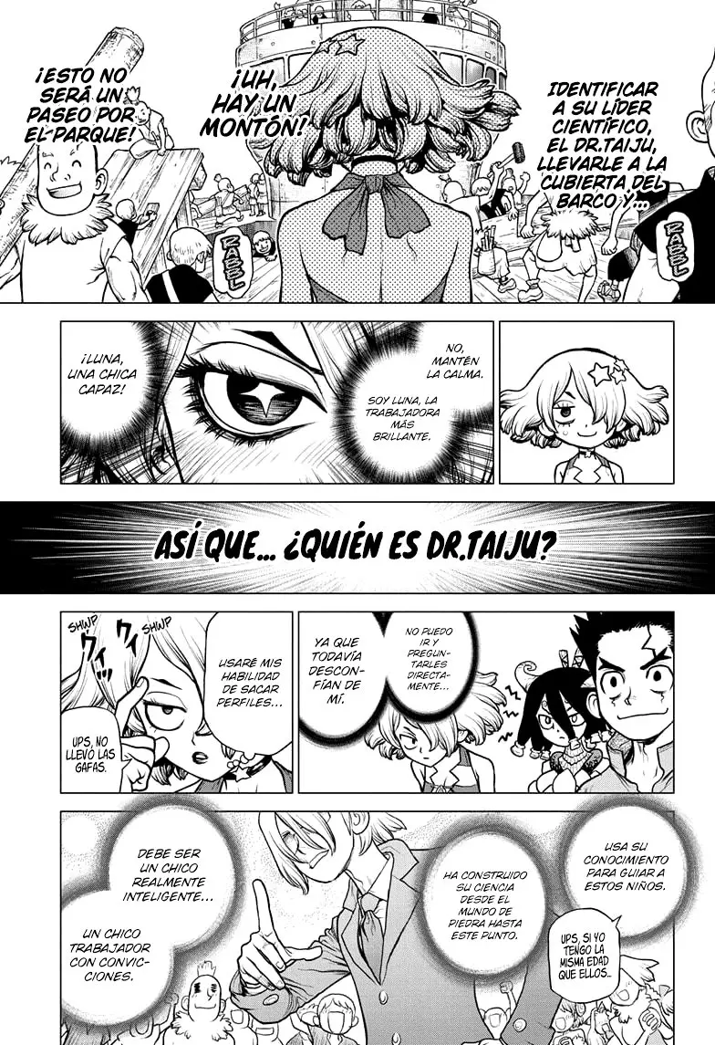 Dr. Stone capítulo 155, página 8