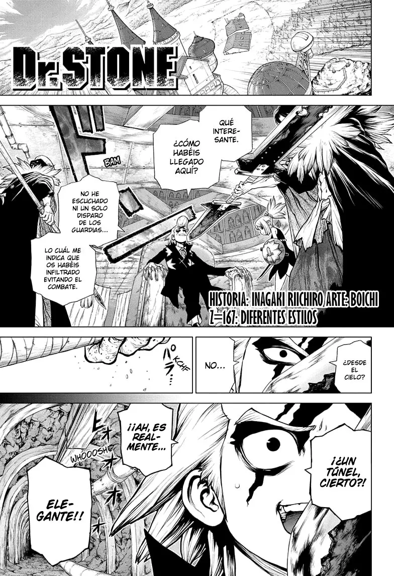 Dr. Stone capítulo 167, página 3