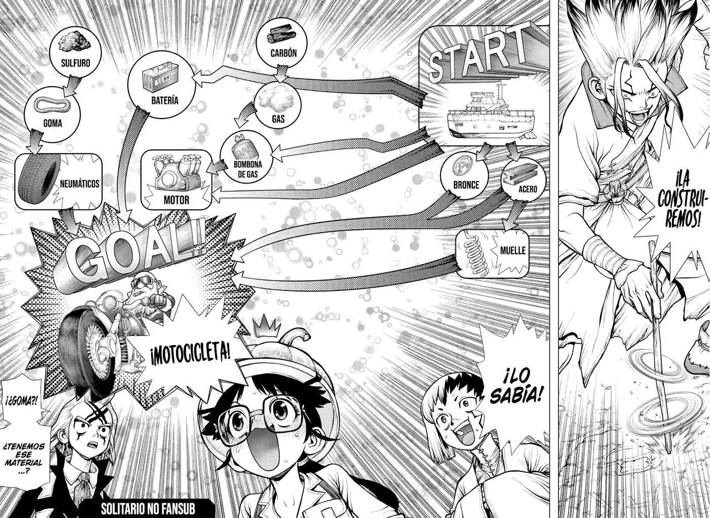 Dr. Stone capítulo 172, página 23