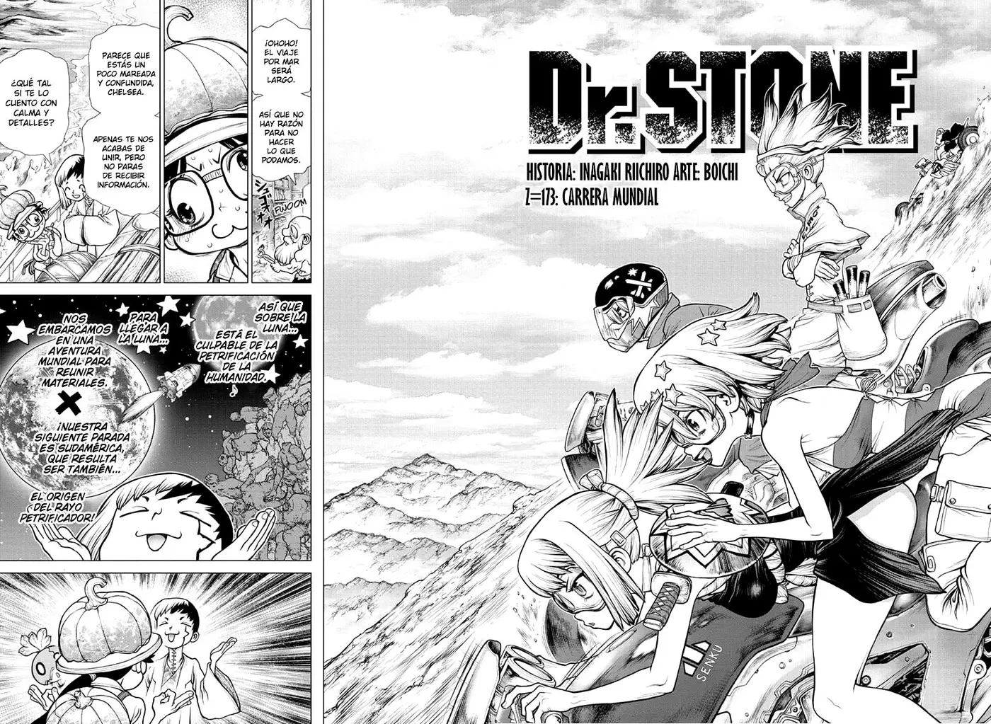 Dr. Stone capítulo 173, página 4