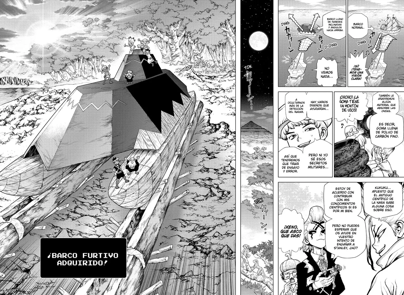 Dr. Stone capítulo 181, página 15