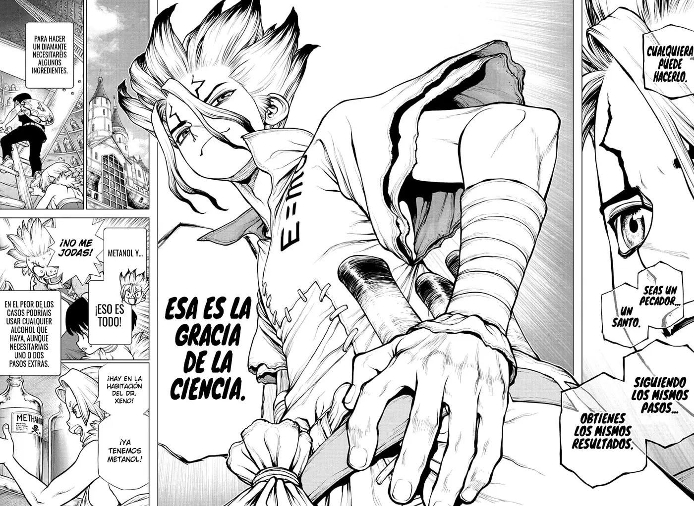 Dr. Stone capítulo 182, página 13