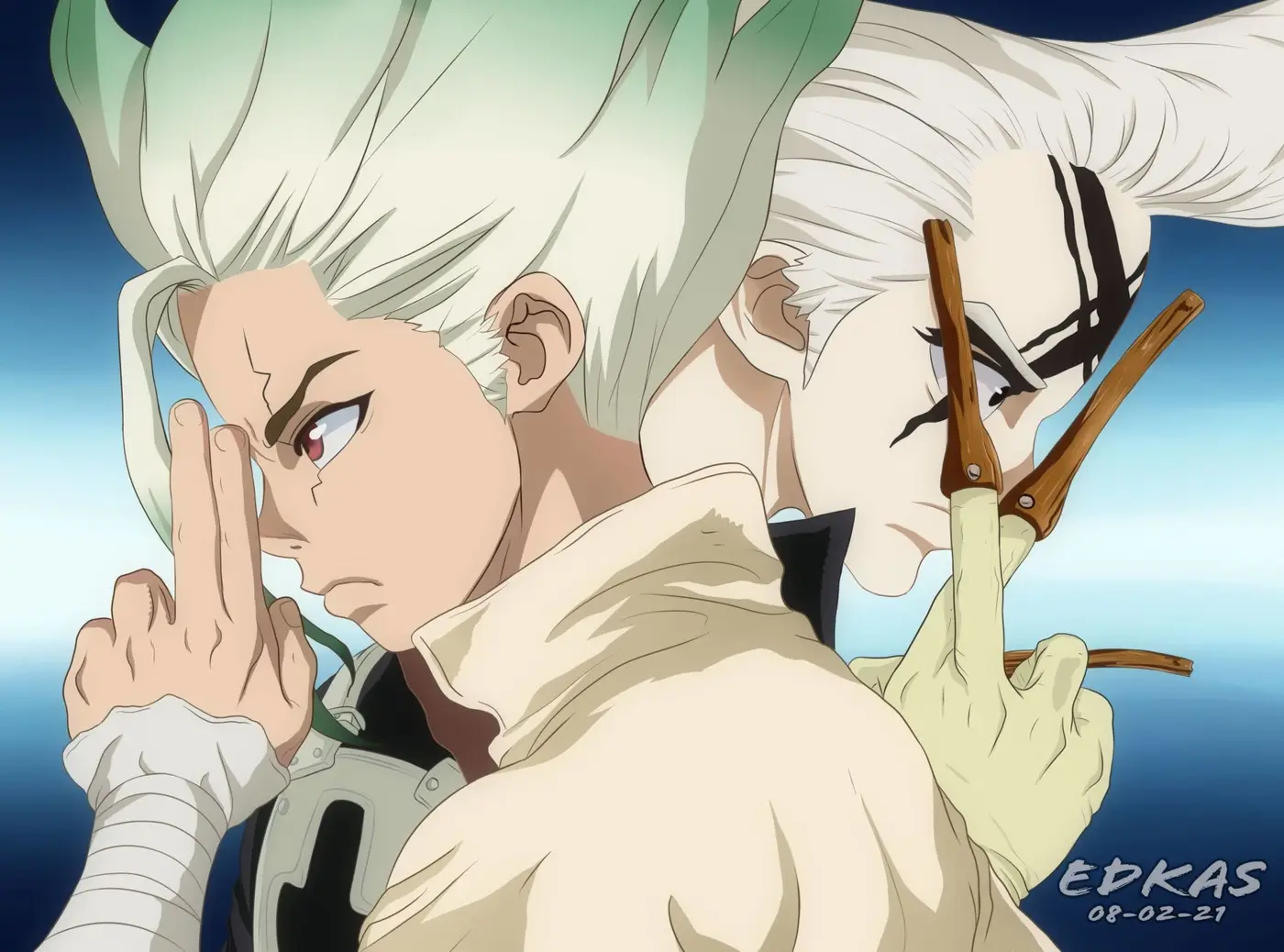 Dr. Stone capítulo 185, página 21