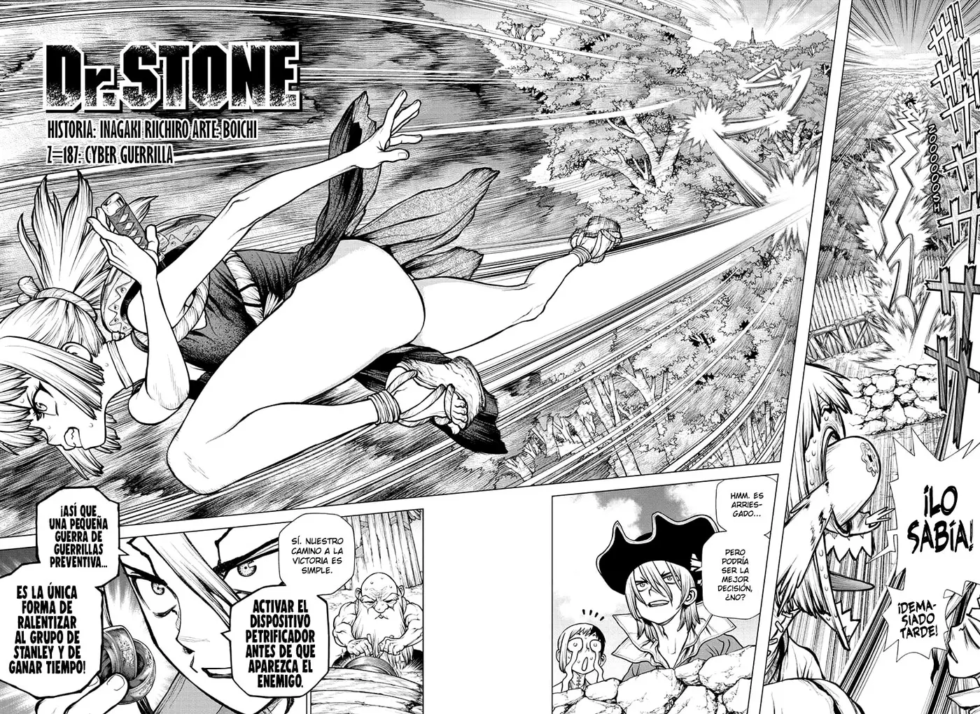 Dr. Stone capítulo 187, página 4