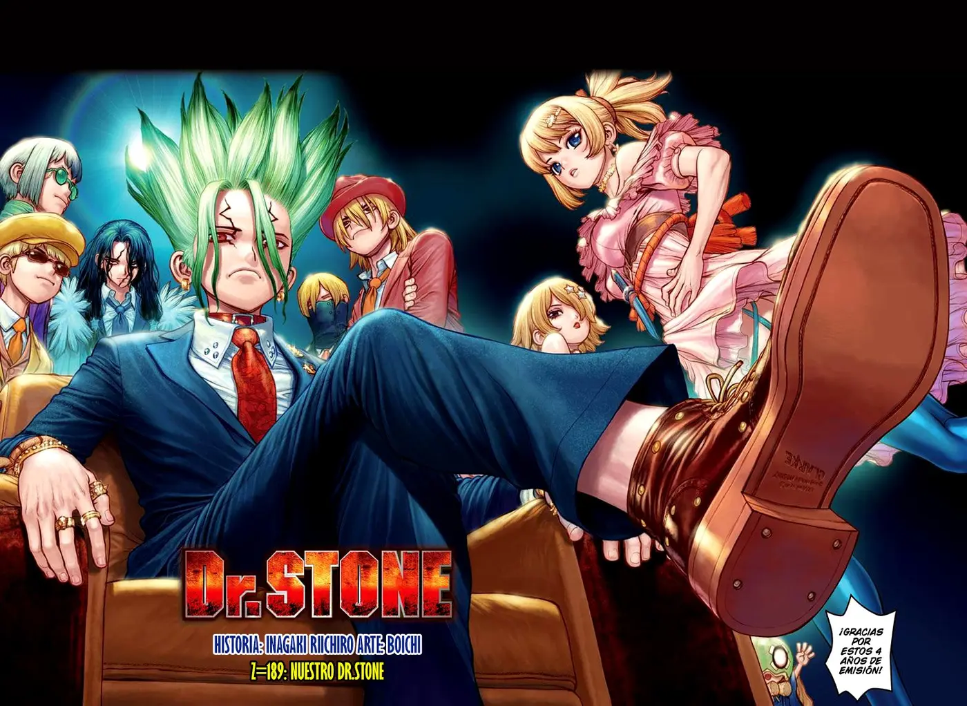 Dr. Stone capítulo 189, página 4