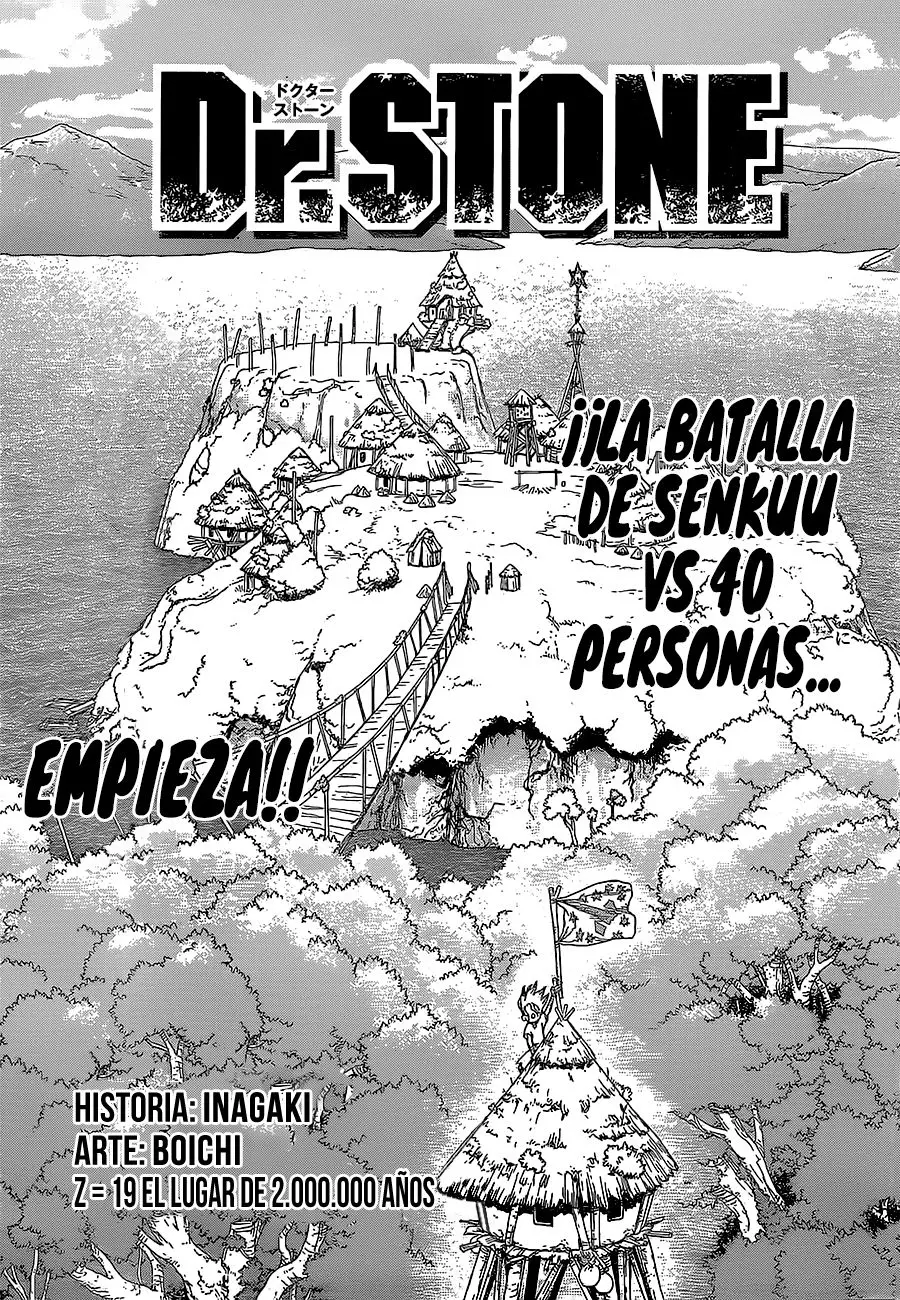 Dr. Stone capítulo 19, página 1