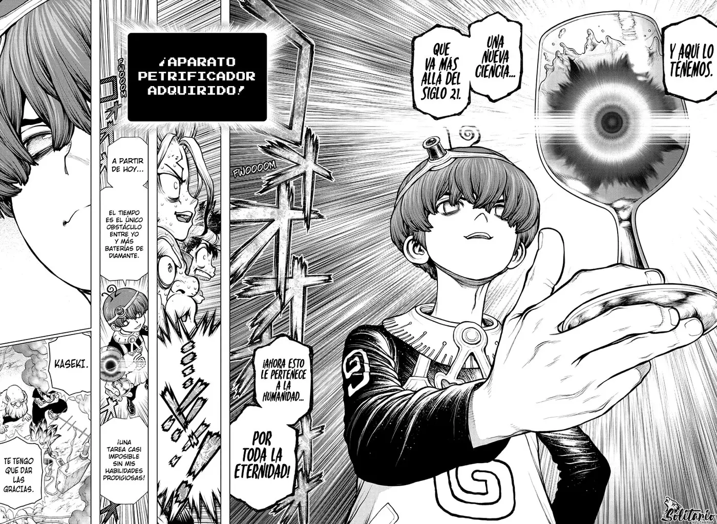 Dr. Stone capítulo 190, página 8