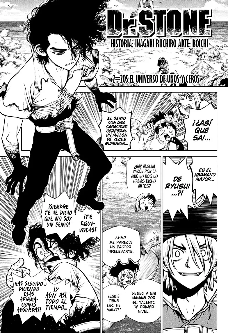 Dr. Stone capítulo 205, página 5