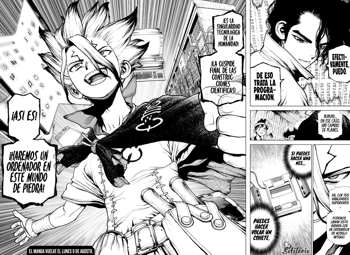 Dr. Stone capítulo 205, página 19
