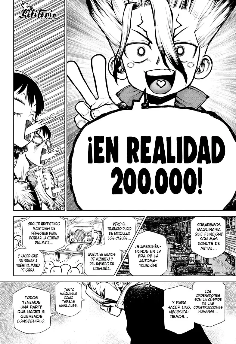 Dr. Stone capítulo 206, página 22