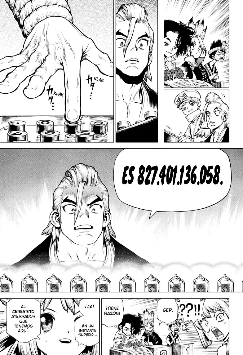 Dr. Stone capítulo 208, página 17