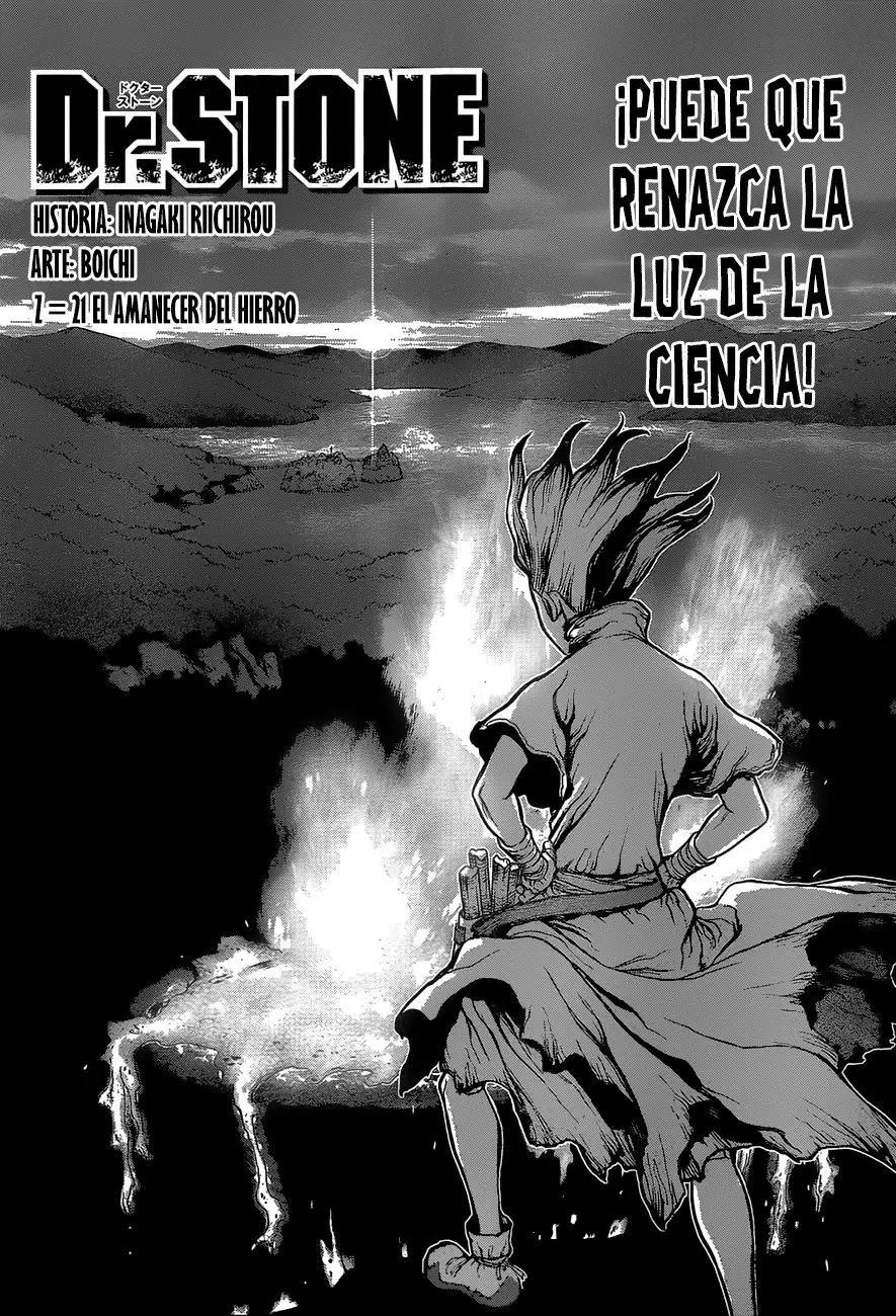 Dr. Stone capítulo 21, página 1