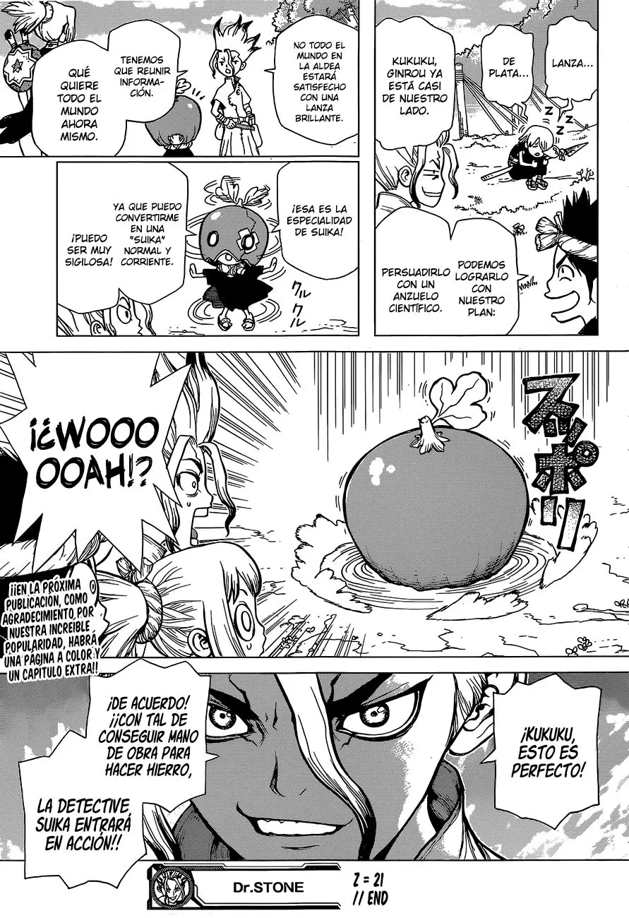 Dr. Stone capítulo 21, página 18