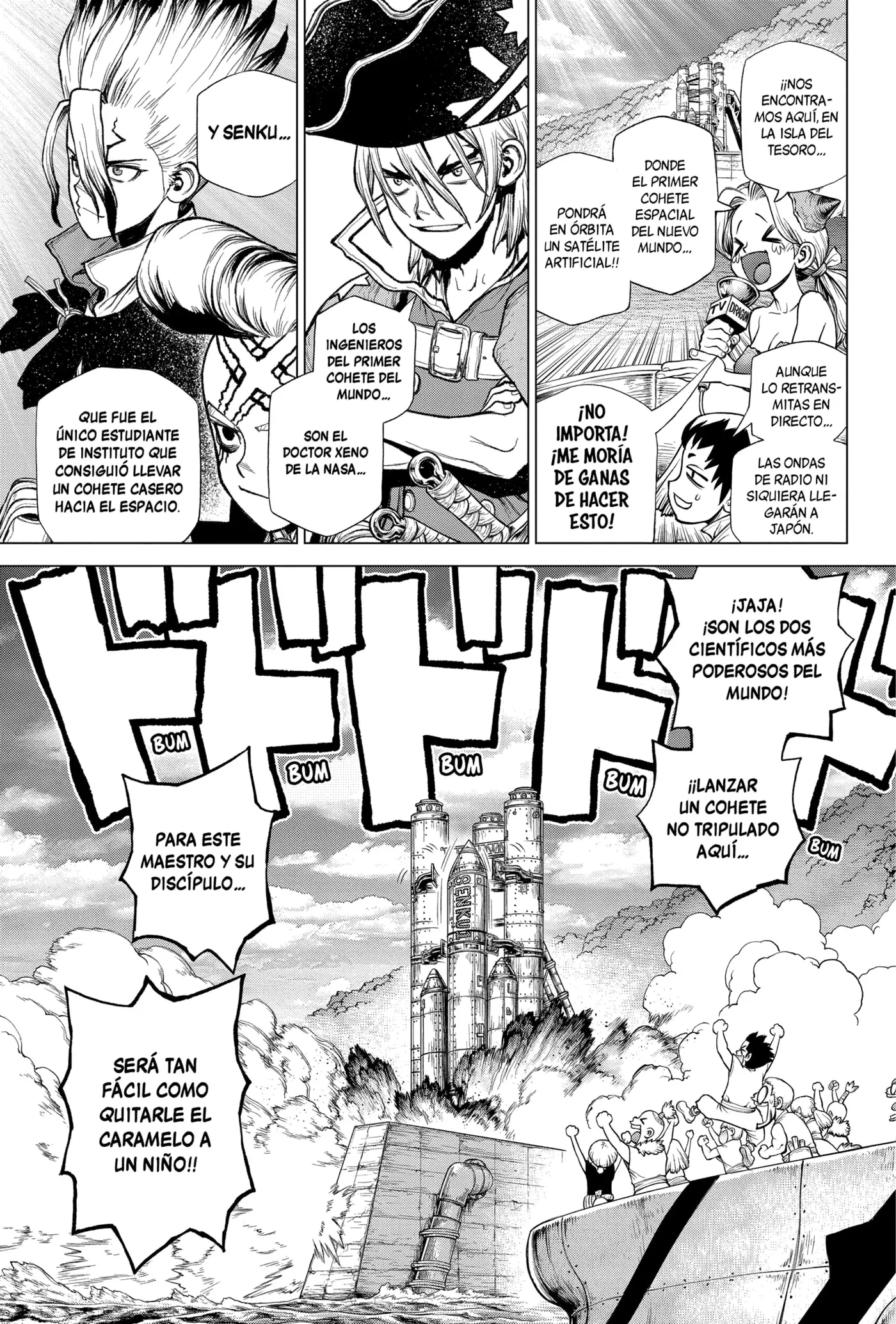 Dr. Stone capítulo 215, página 11