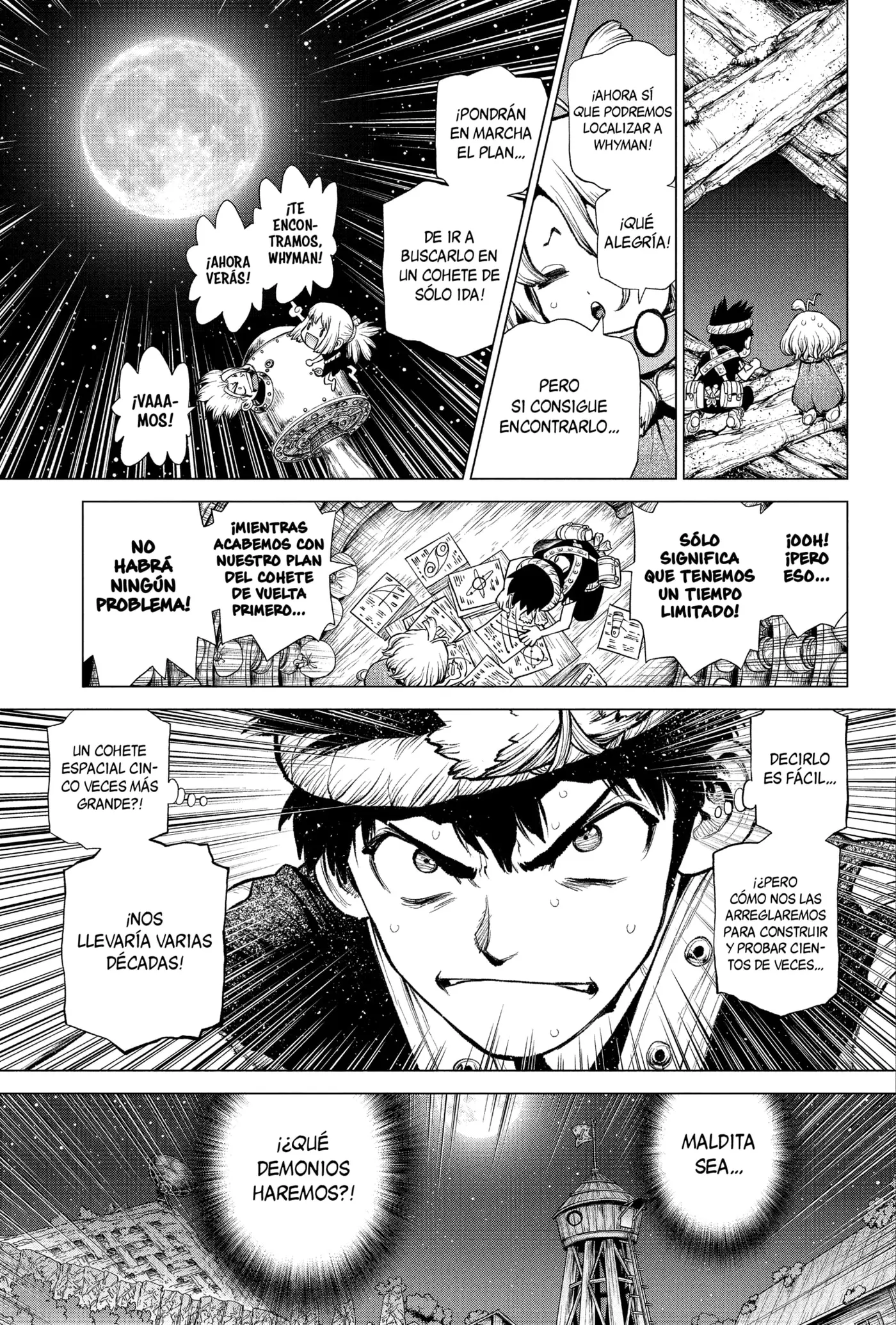 Dr. Stone capítulo 216, página 15
