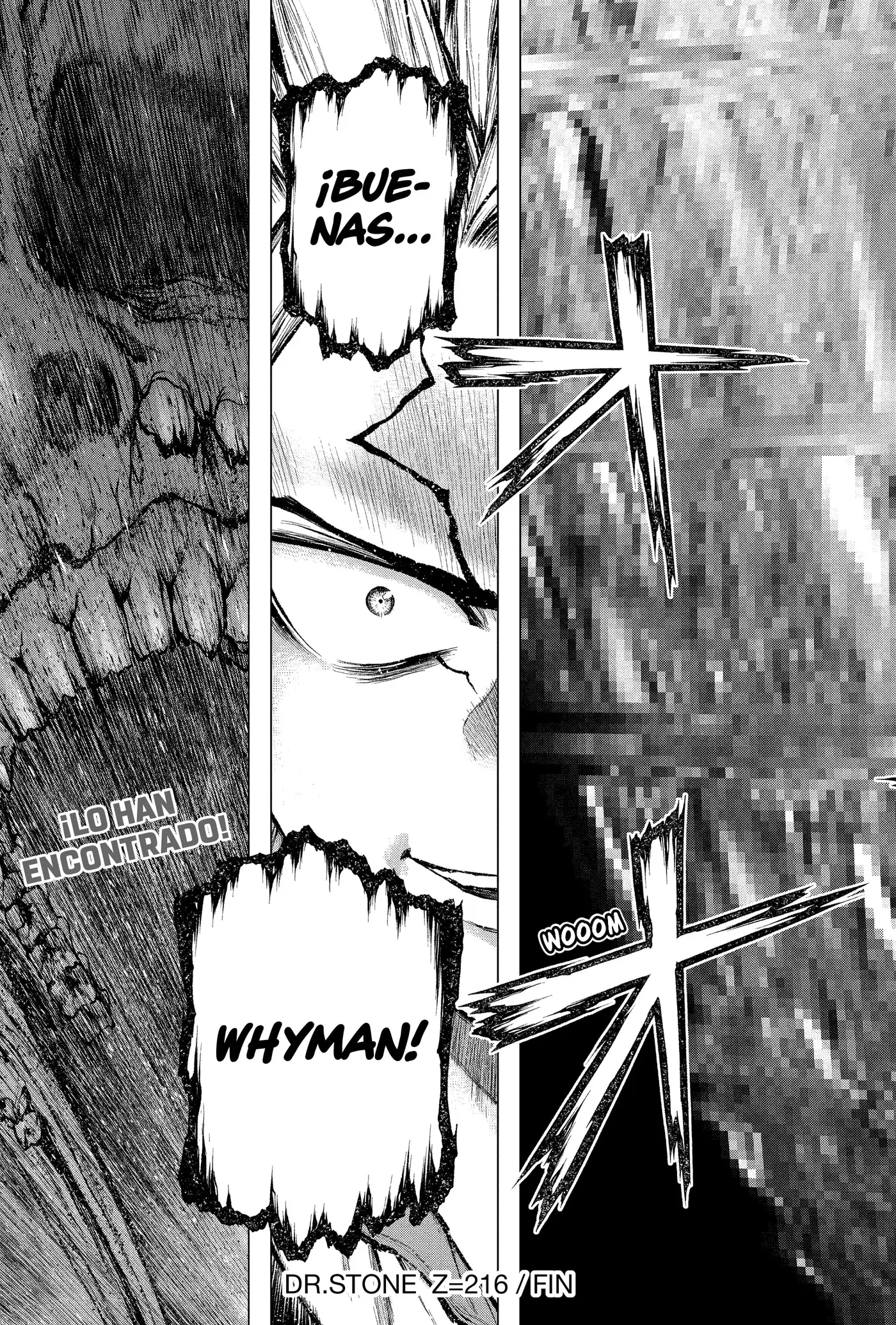 Dr. Stone capítulo 216, página 19