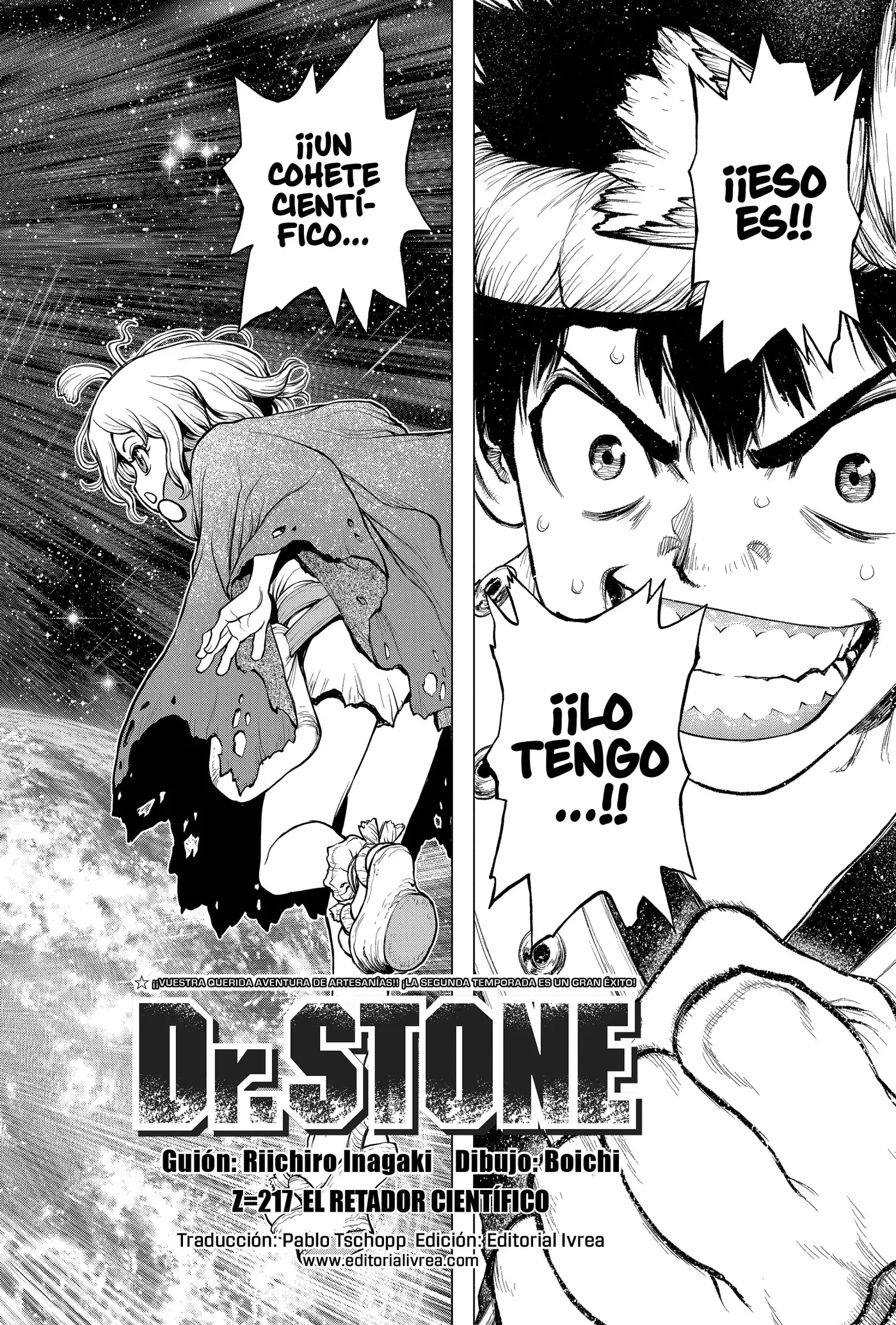 Dr. Stone capítulo 217, página 4
