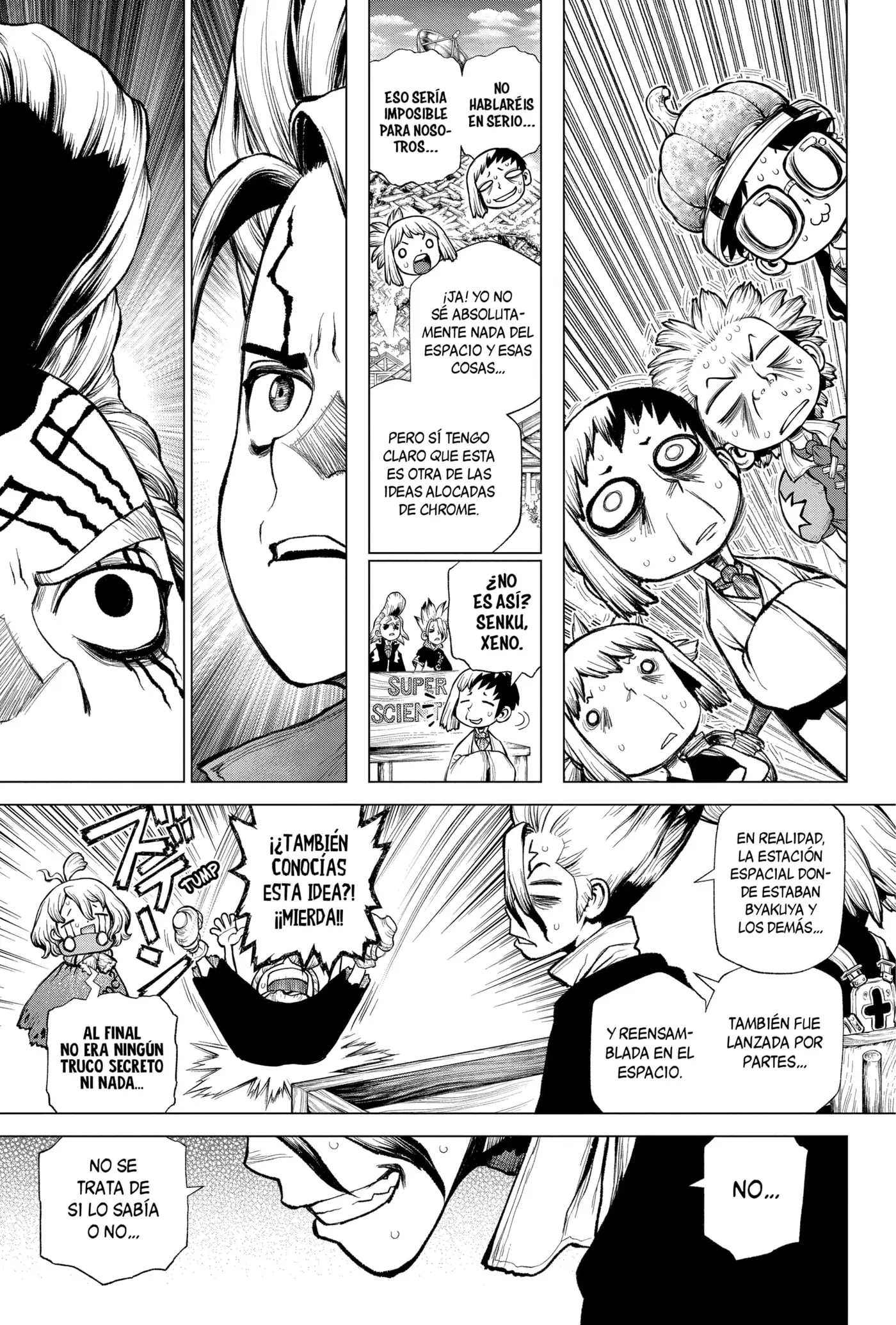 Dr. Stone capítulo 217, página 9