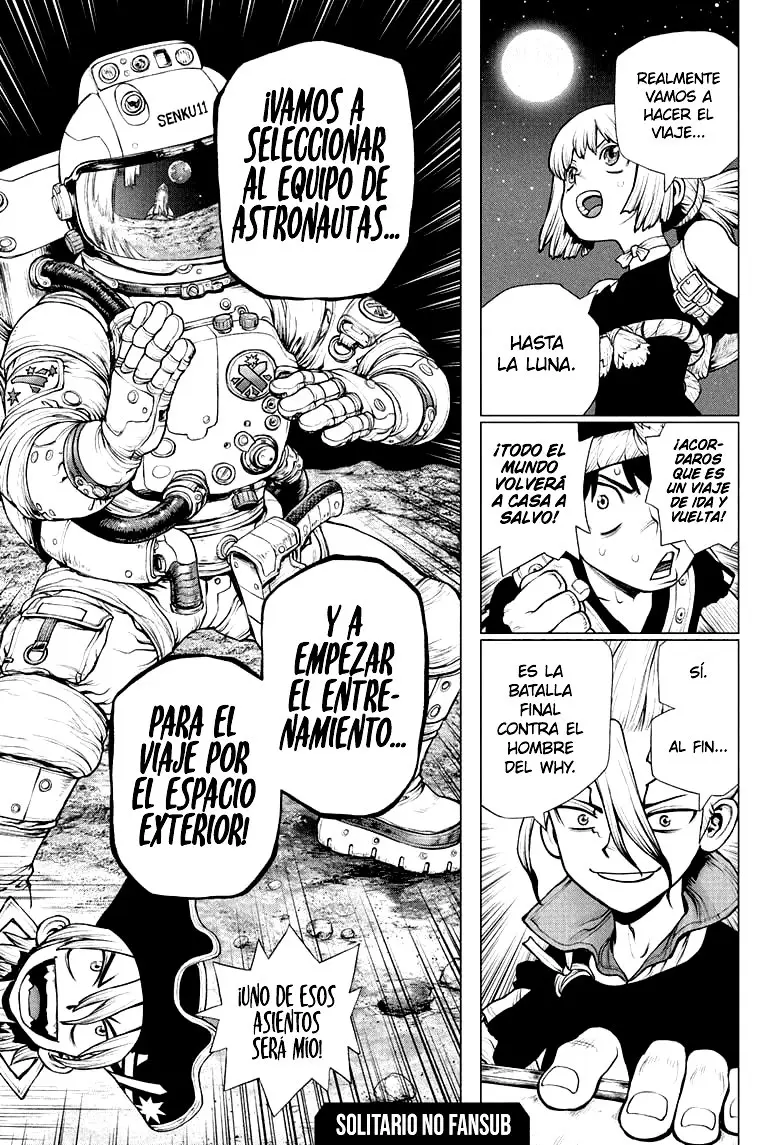 Dr. Stone capítulo 218, página 17