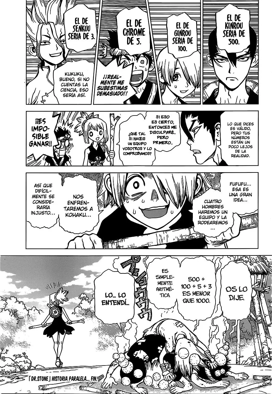 Dr. Stone capítulo 22.5, página 5